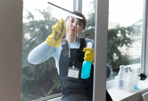 Nettoyage de vitres intérieures et extérieures à Lauresses
